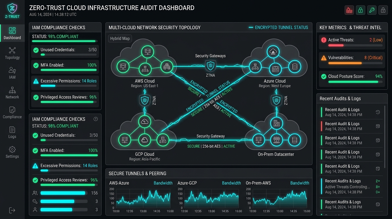 Zero-Trust Cloud Infrastructure Audit